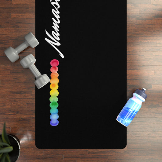 Custom Namaste Rubber Yoga Mat