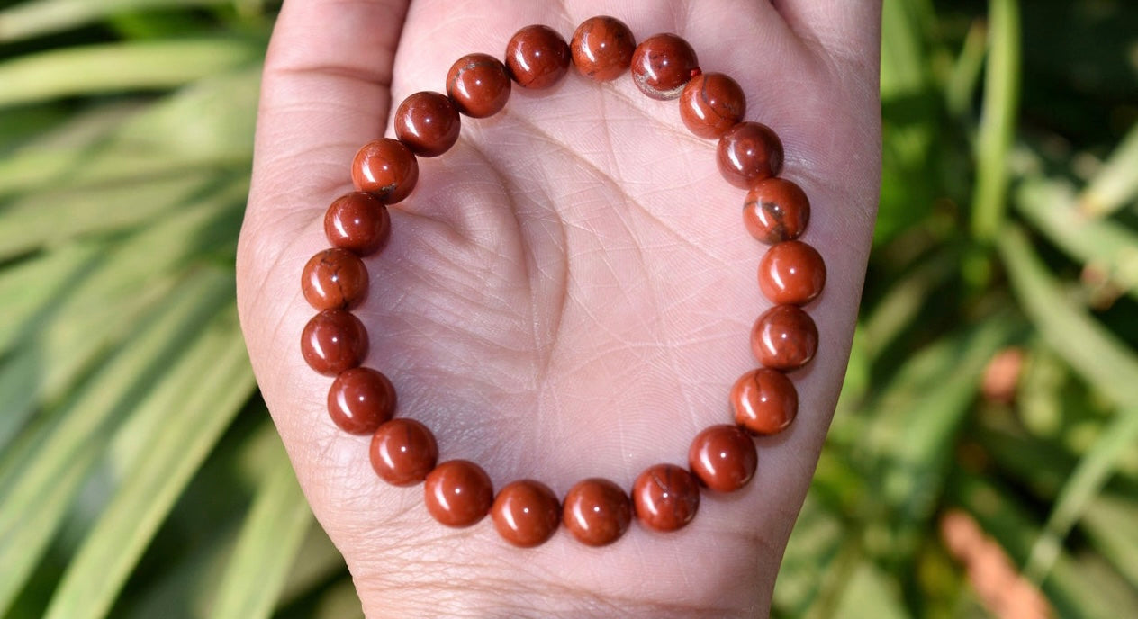 Red Jasper Bracelet (Stamina & Energy)