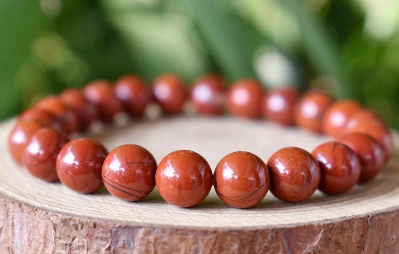 Red Jasper Bracelet (Stamina & Energy)