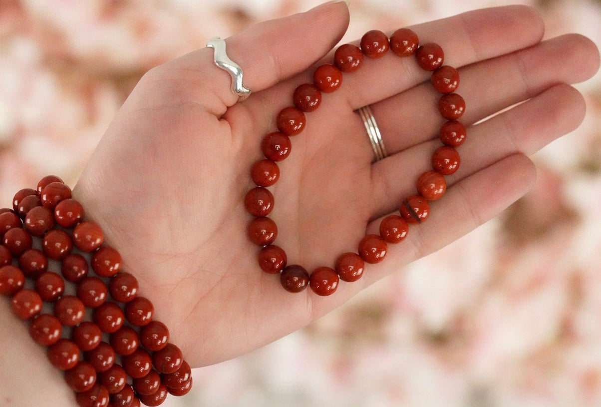 Red Jasper Bracelet (Stamina & Energy)