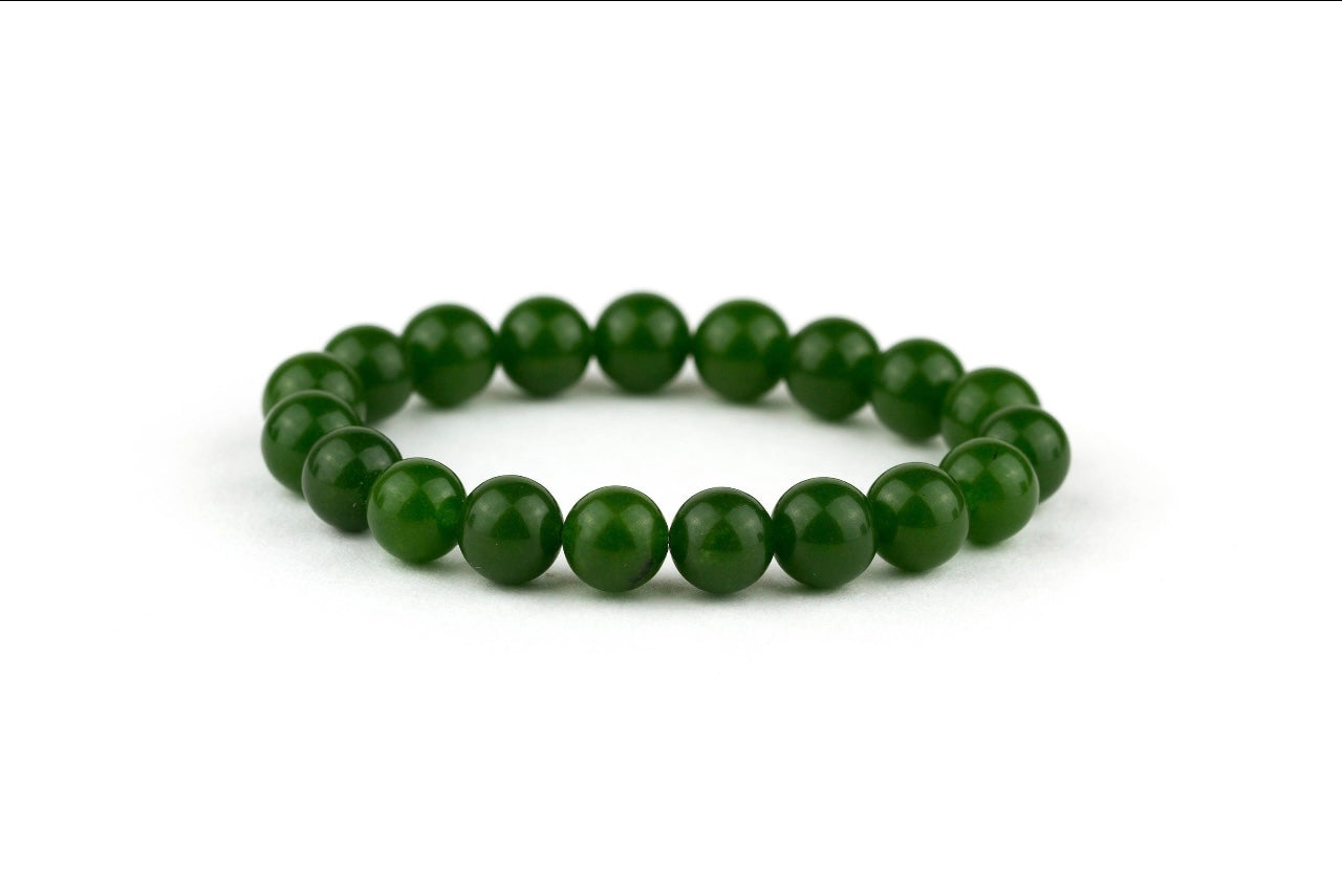 Dark Green Jade Bracelet